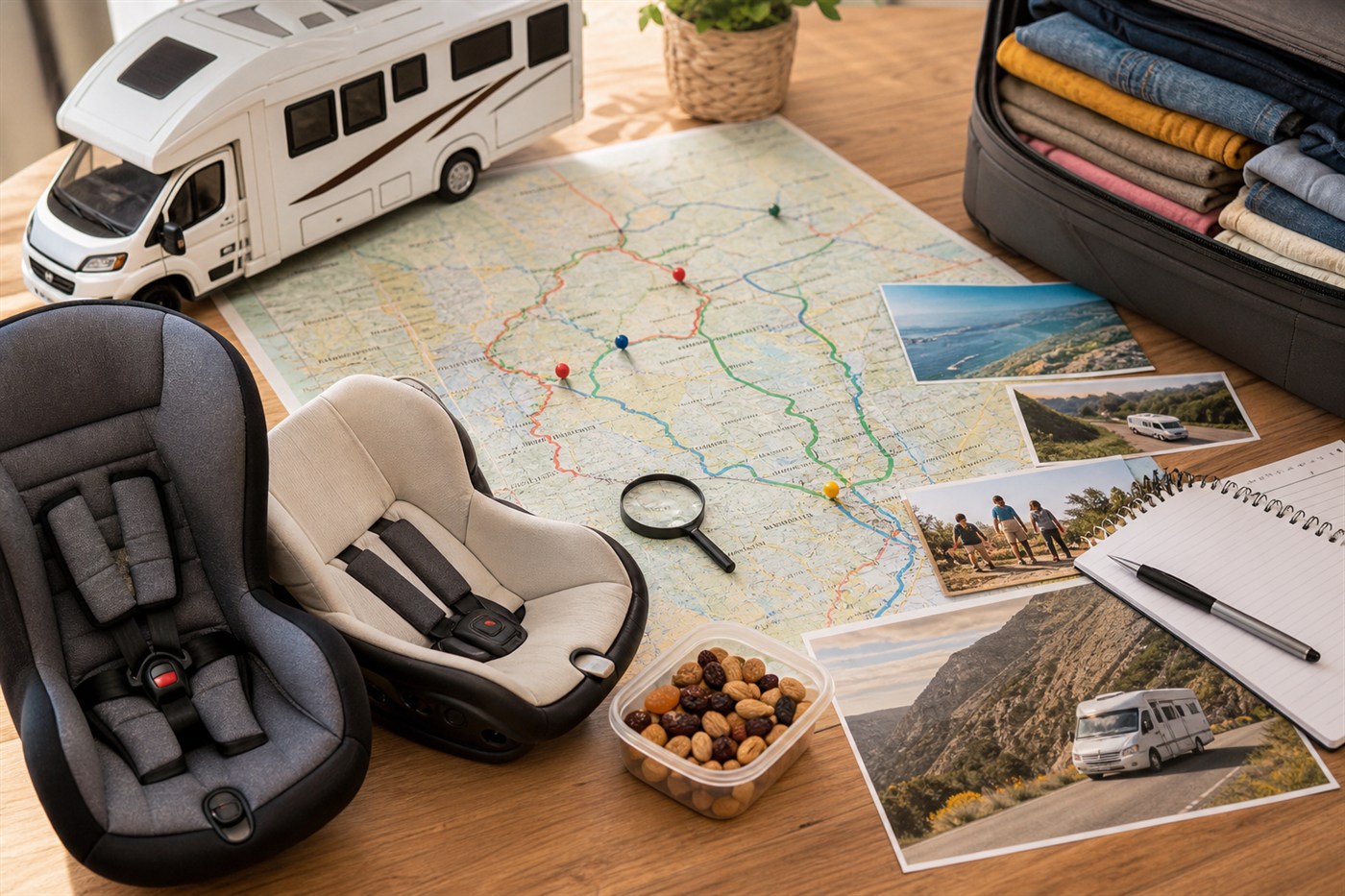 Aile ile Karavan Tatili — güzergâh haritası ve karavan tatil planı