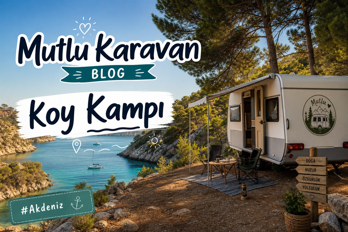 Akdeniz Karavan Seyahati — kamp alanı ve karavan konaklama görseli