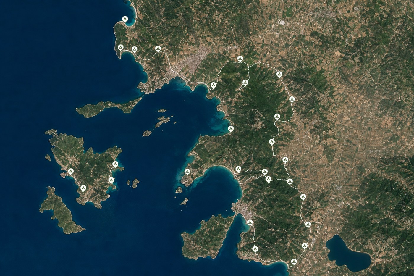 Ayvalık – Dikili Karavan Sahil Rotası ve Kamp Alanları — güzergâh haritası ve karavan tatil planı