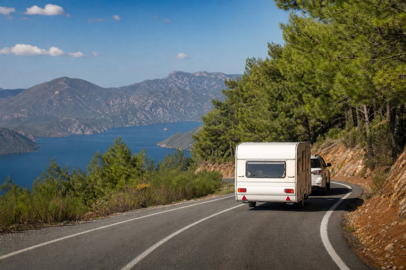 Bodrum – Marmaris Karavan Rotası — kamp alanı ve karavan konaklama görseli