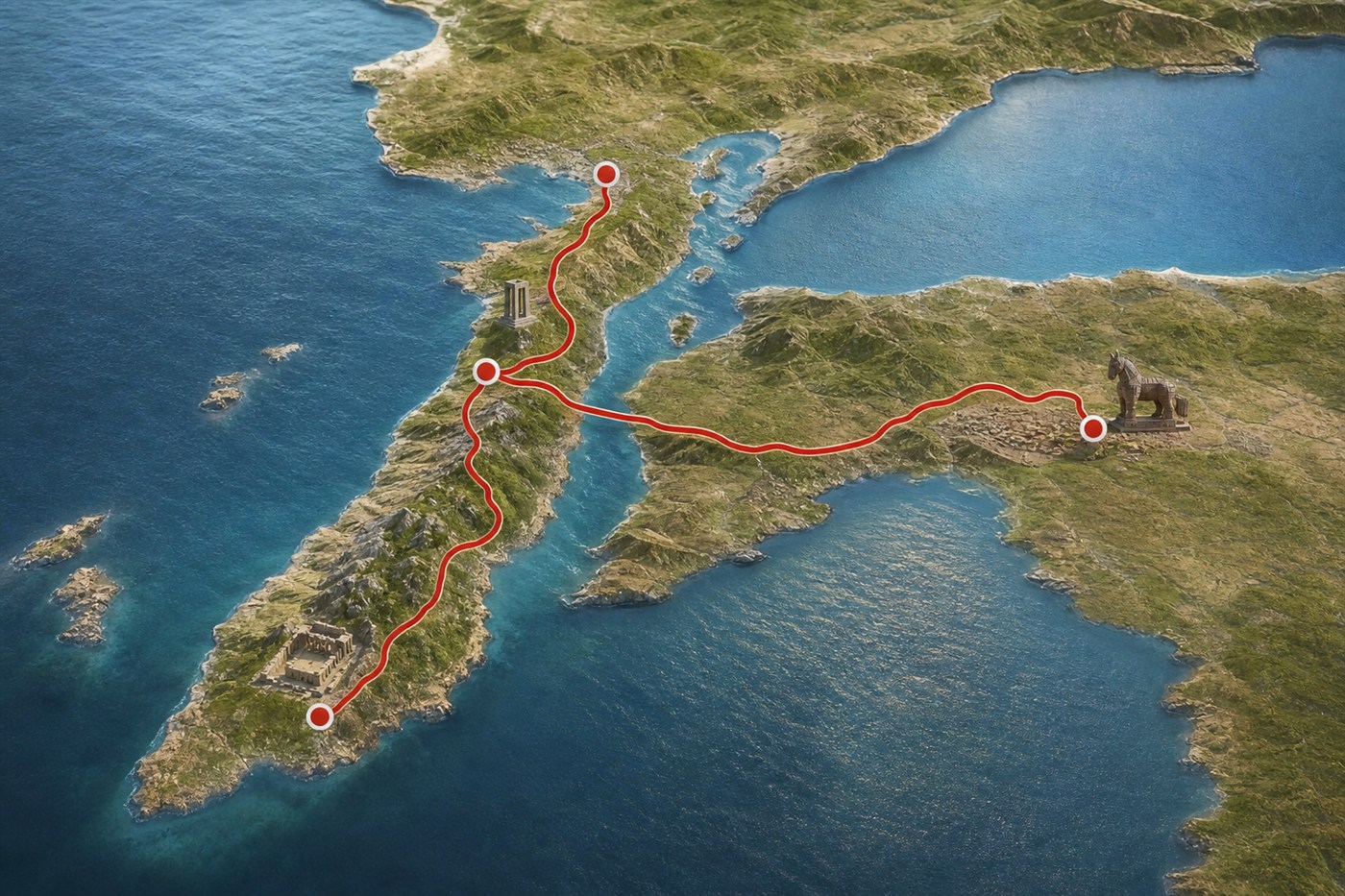 Çanakkale, Troya ve Gelibolu Karavan Turu — güzergâh haritası ve karavan tatil planı