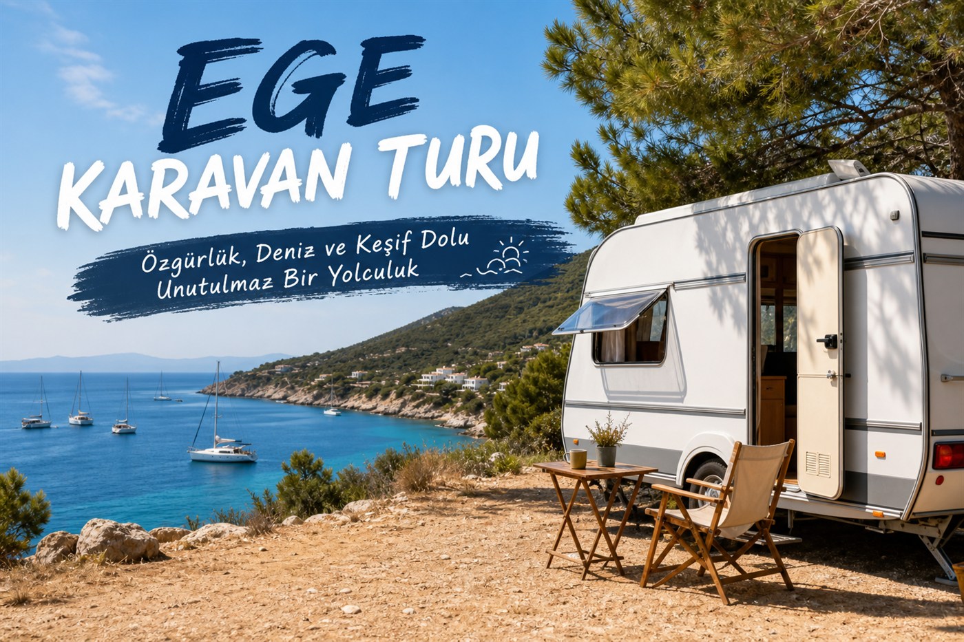 Ege Karavan Turu Rehberi — kamp alanı ve karavan konaklama görseli