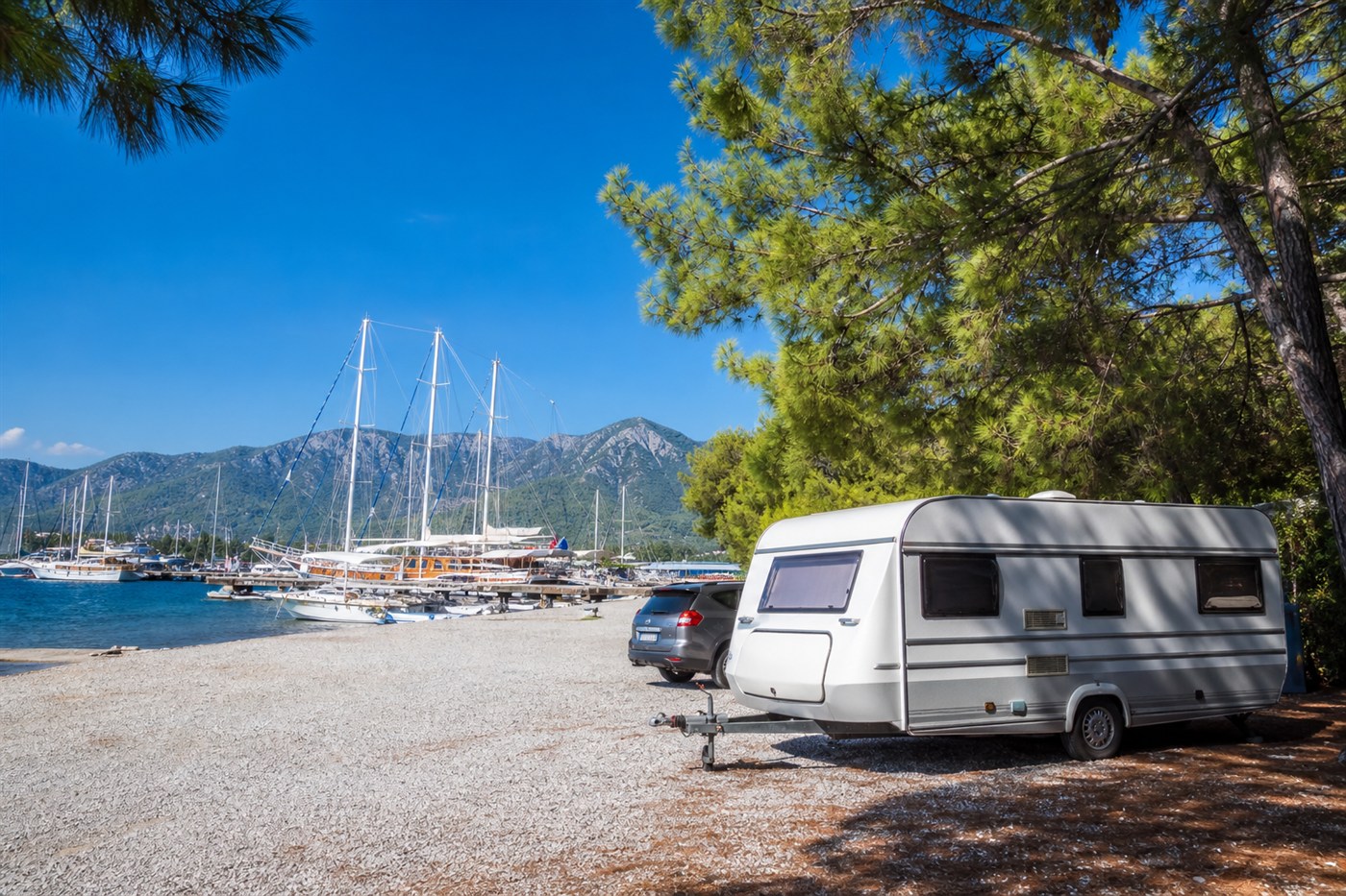 Fethiye – Göcek Karavan Tatili — kamp alanı ve karavan konaklama görseli