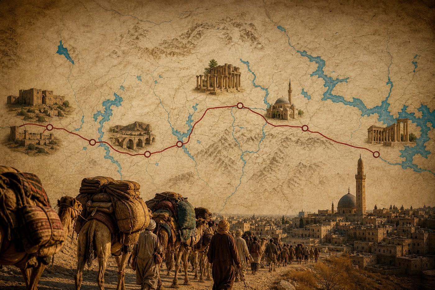 Güneydoğu Karavan Rotası — güzergâh haritası ve karavan tatil planı