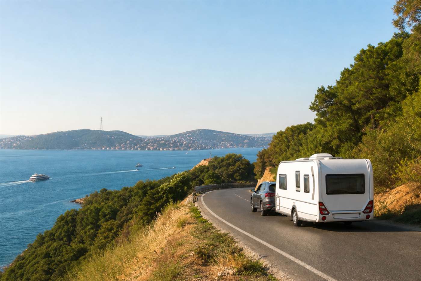 İstanbul Anadolu Yakası Karavan Gezisi — kamp alanı ve karavan konaklama görseli