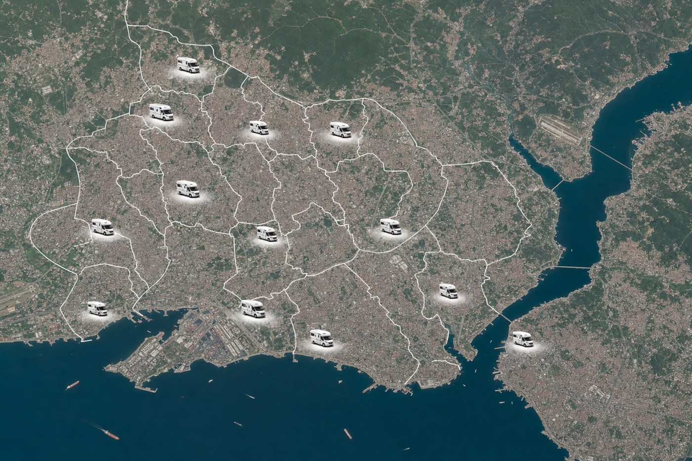 İstanbul Avrupa Yakası Karavan Teslim Noktaları ve Park Rehberi — İstanbul teslim ve karavan filosu
