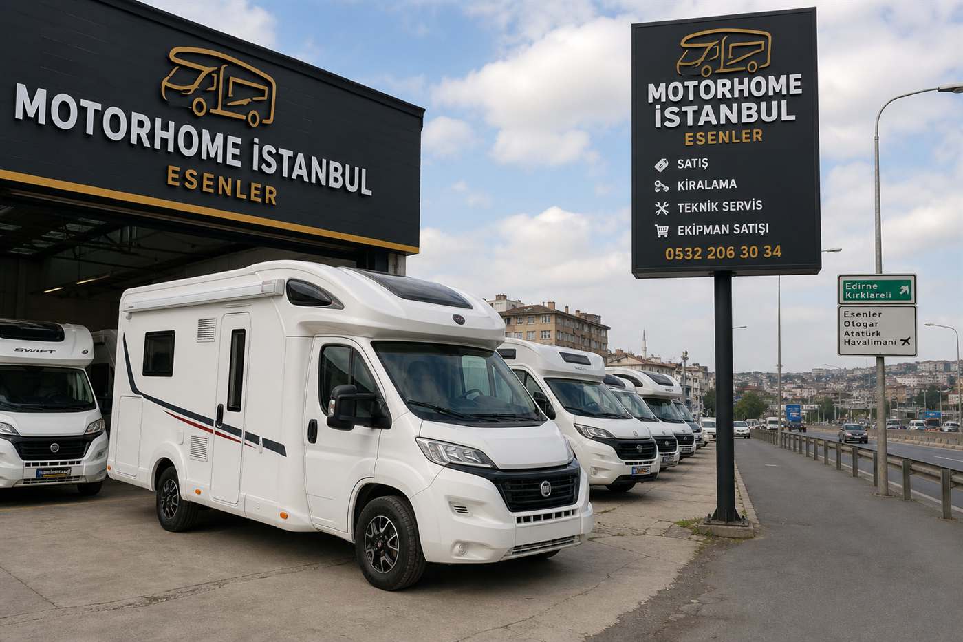 Esenler Karavan Kiralama — şehir çıkışlı karavan kiralama kapak görseli