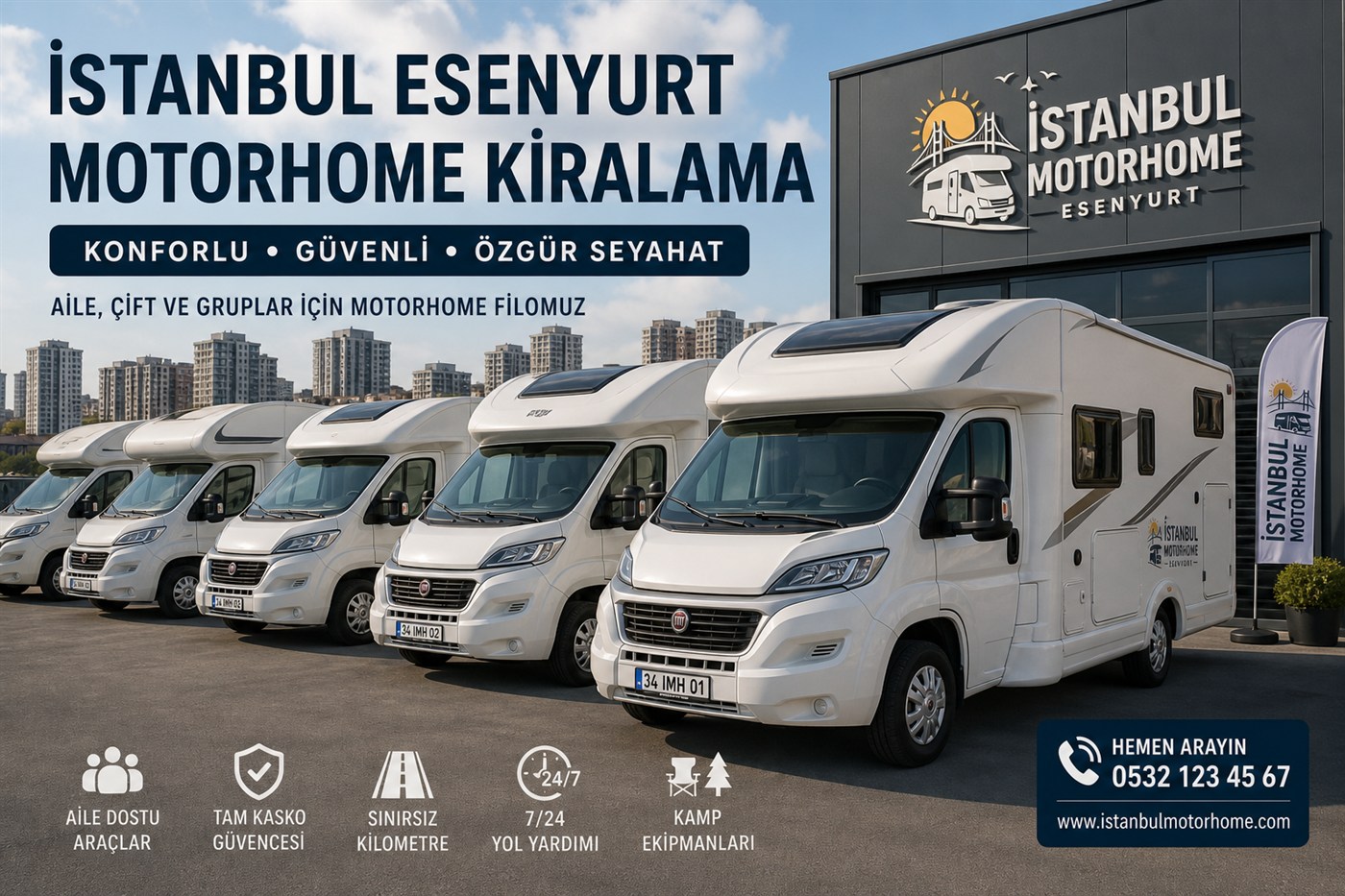 Esenyurt Karavan Kiralama — şehir çıkışlı karavan kiralama kapak görseli