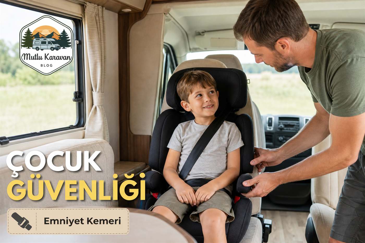 Karavanda Çocuk Güvenliği — karavan kiralama rehberi kapak görseli