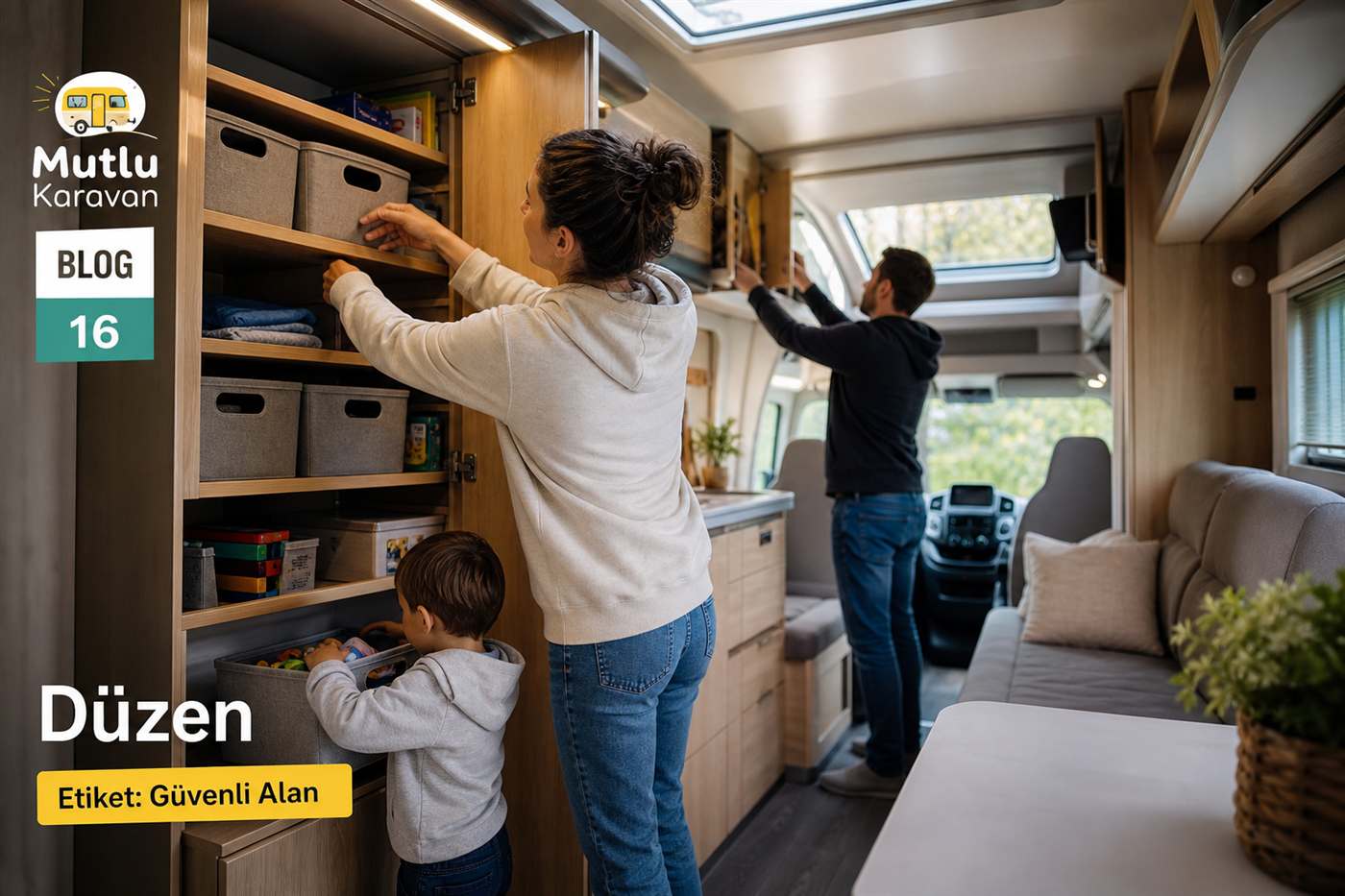 Karavanda Çocuk Güvenliği — karavan iç mekân ve konfor donanımı