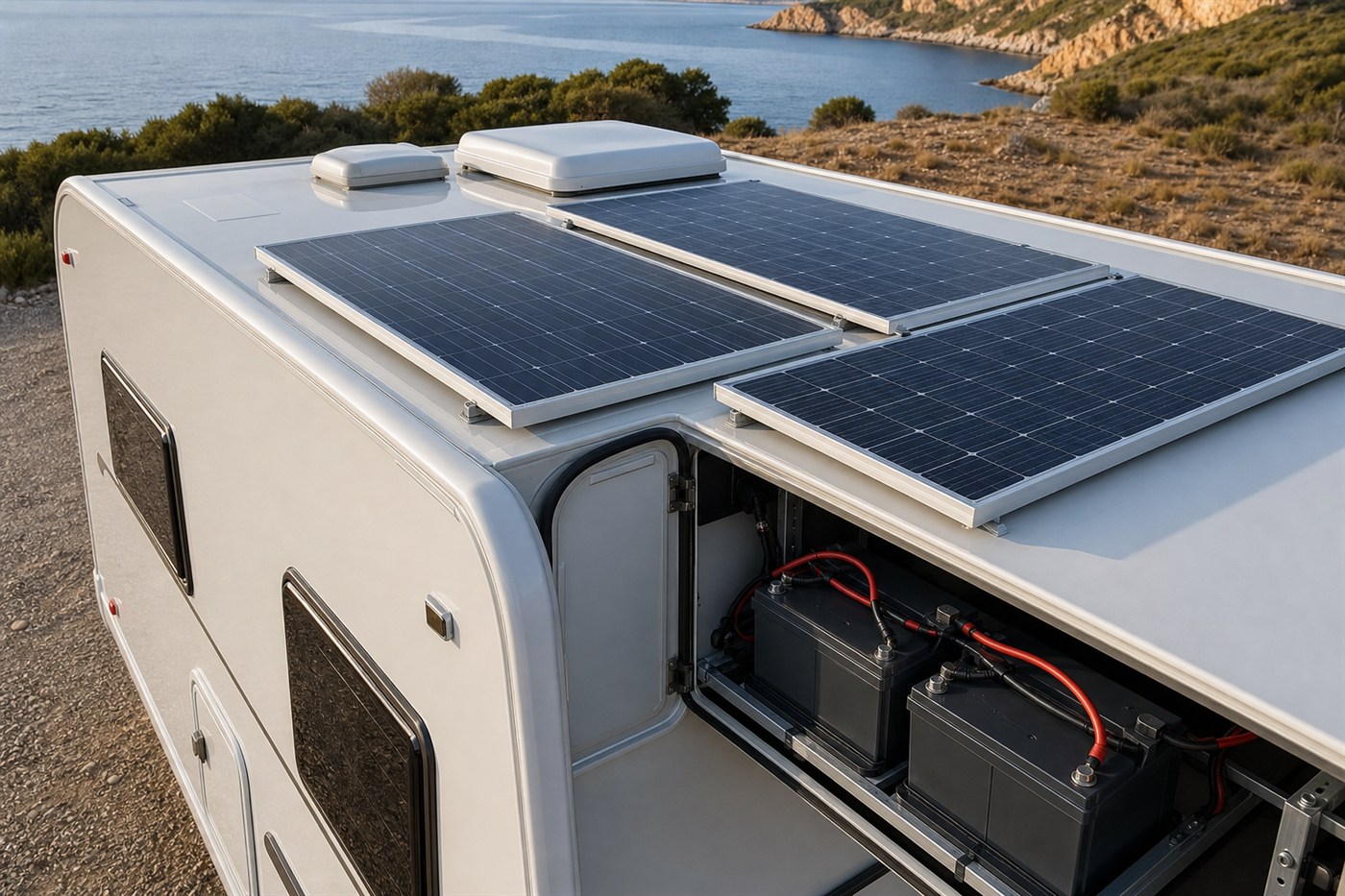 Karavan Elektrik Sistemi — karavan kiralama rehberi kapak görseli