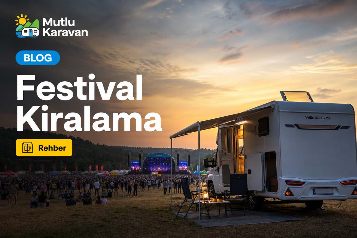 Festival Sezonunda Karavan Kiralama Rehberi — karavan iç mekân ve konfor donanımı