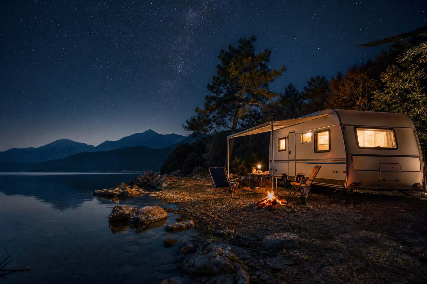 Karavanla Gece Konaklama — karavan kiralama rehberi kapak görseli
