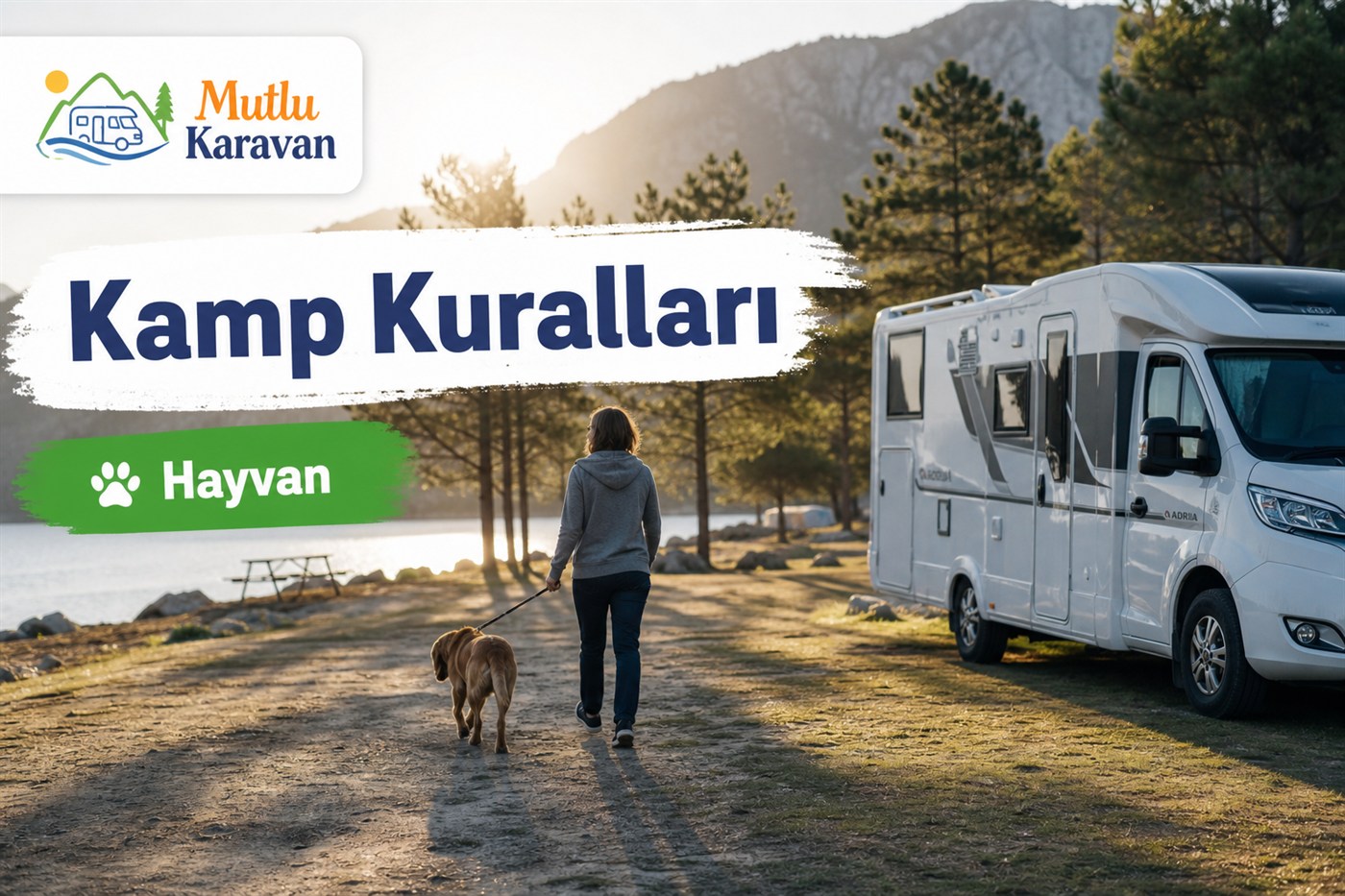 Karavanla Evcil Hayvan Seyahati Rehberi — güzergâh haritası ve karavan tatil planı