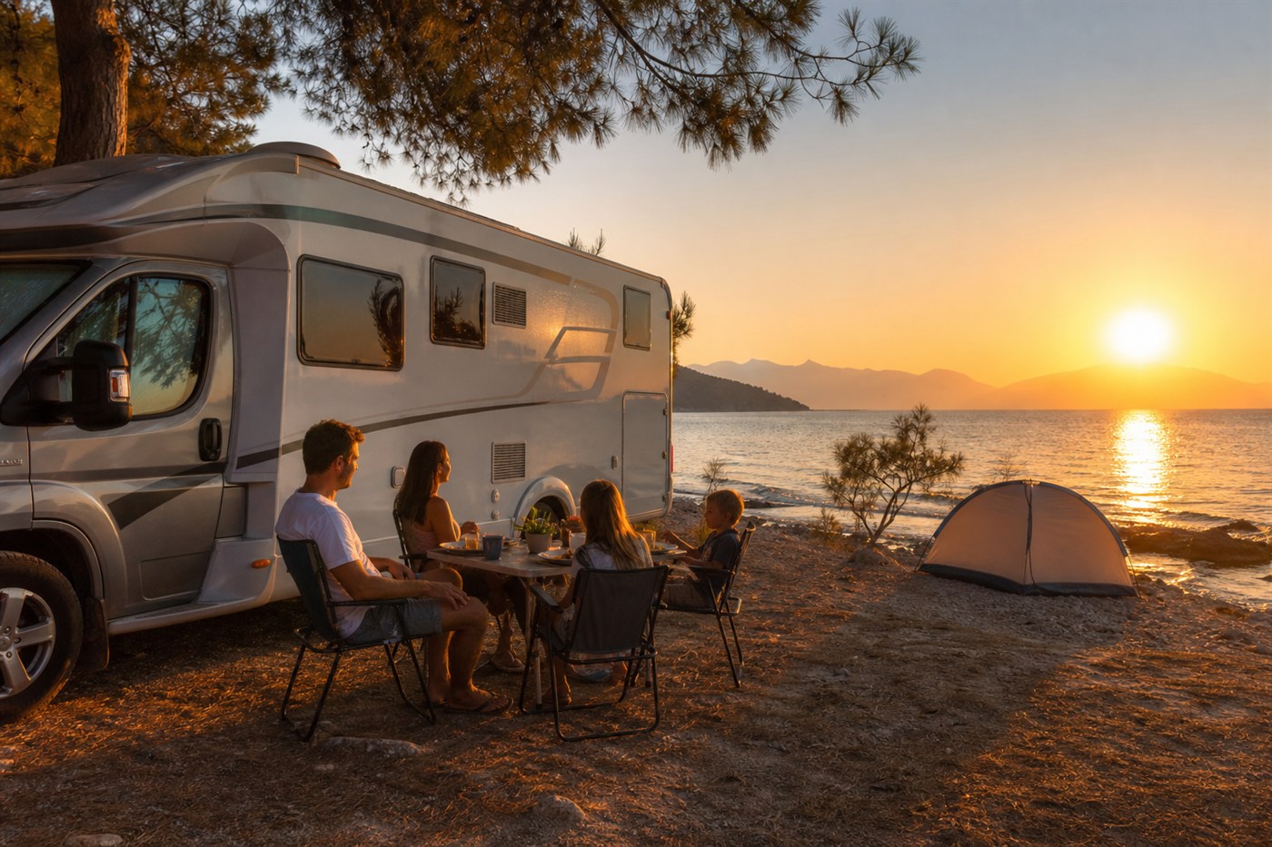 Karavan ile Ege Turu — kamp alanı ve karavan konaklama görseli