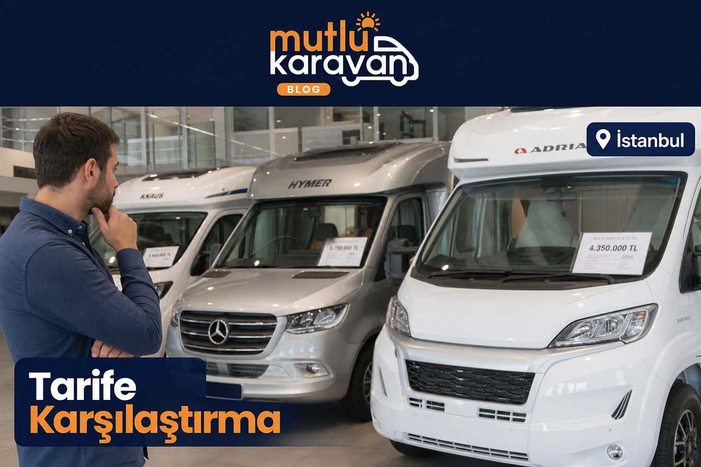 İstanbul Karavan Kiralama Fiyatları — toplam tatil maliyeti hesaplama görseli