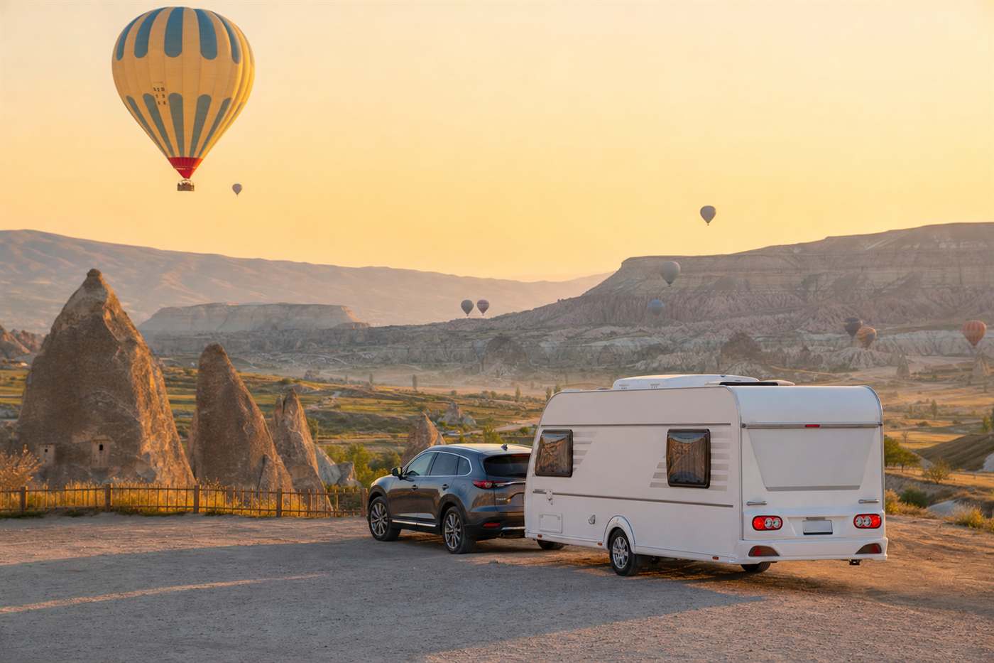 Türkiye Karavan Rotası Haritası — kamp alanı ve karavan konaklama görseli