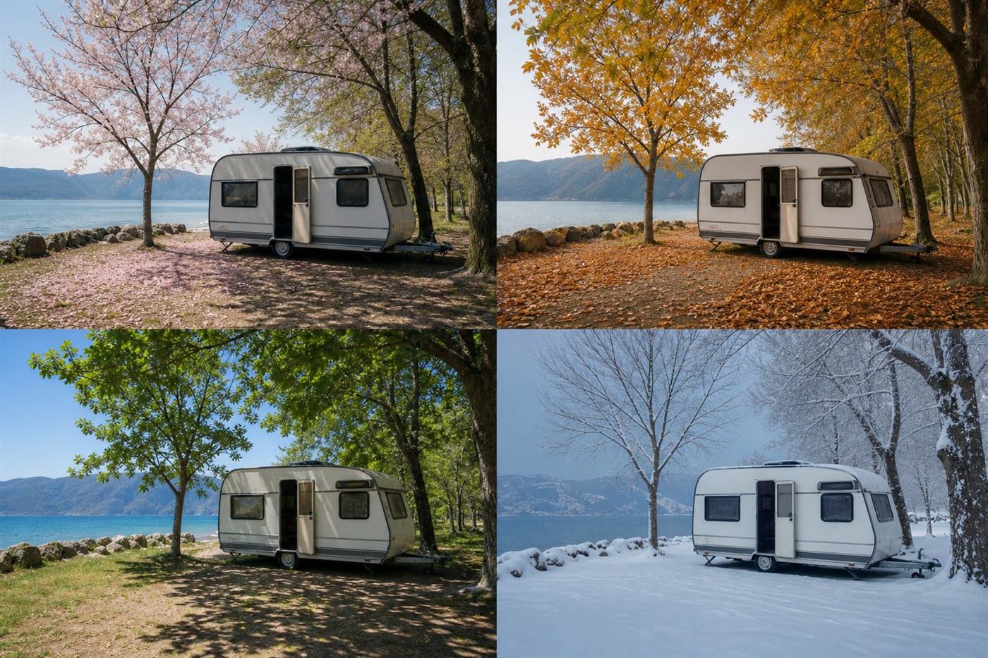Karavan Tatili — karavan iç mekân ve konfor donanımı