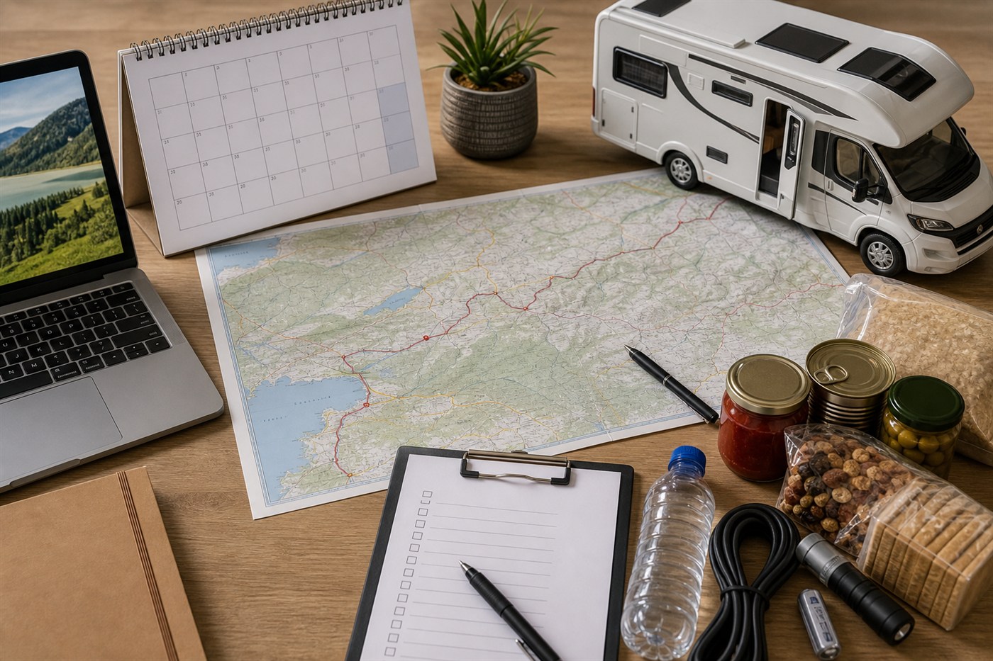 Karavan Tatili — güzergâh haritası ve karavan tatil planı