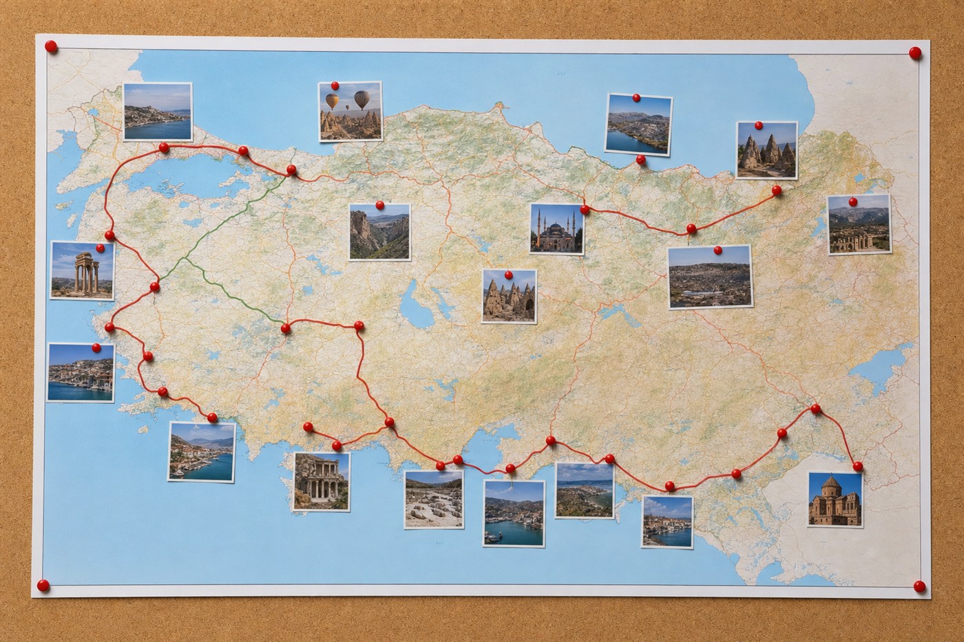 Karavanla Türkiye Turu — güzergâh haritası ve karavan tatil planı