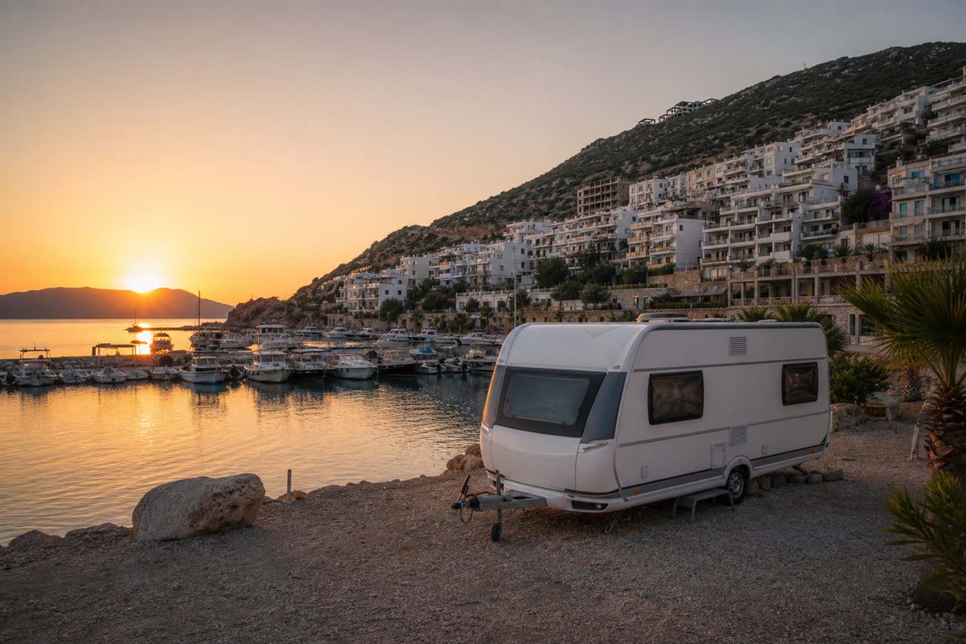 Kaş – Kalkan Karavan Rotası — kamp alanı ve karavan konaklama görseli