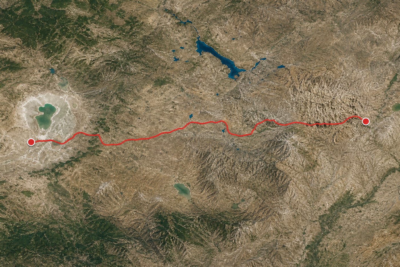 Konya – Kapadokya Karavan Rotası — güzergâh haritası ve karavan tatil planı