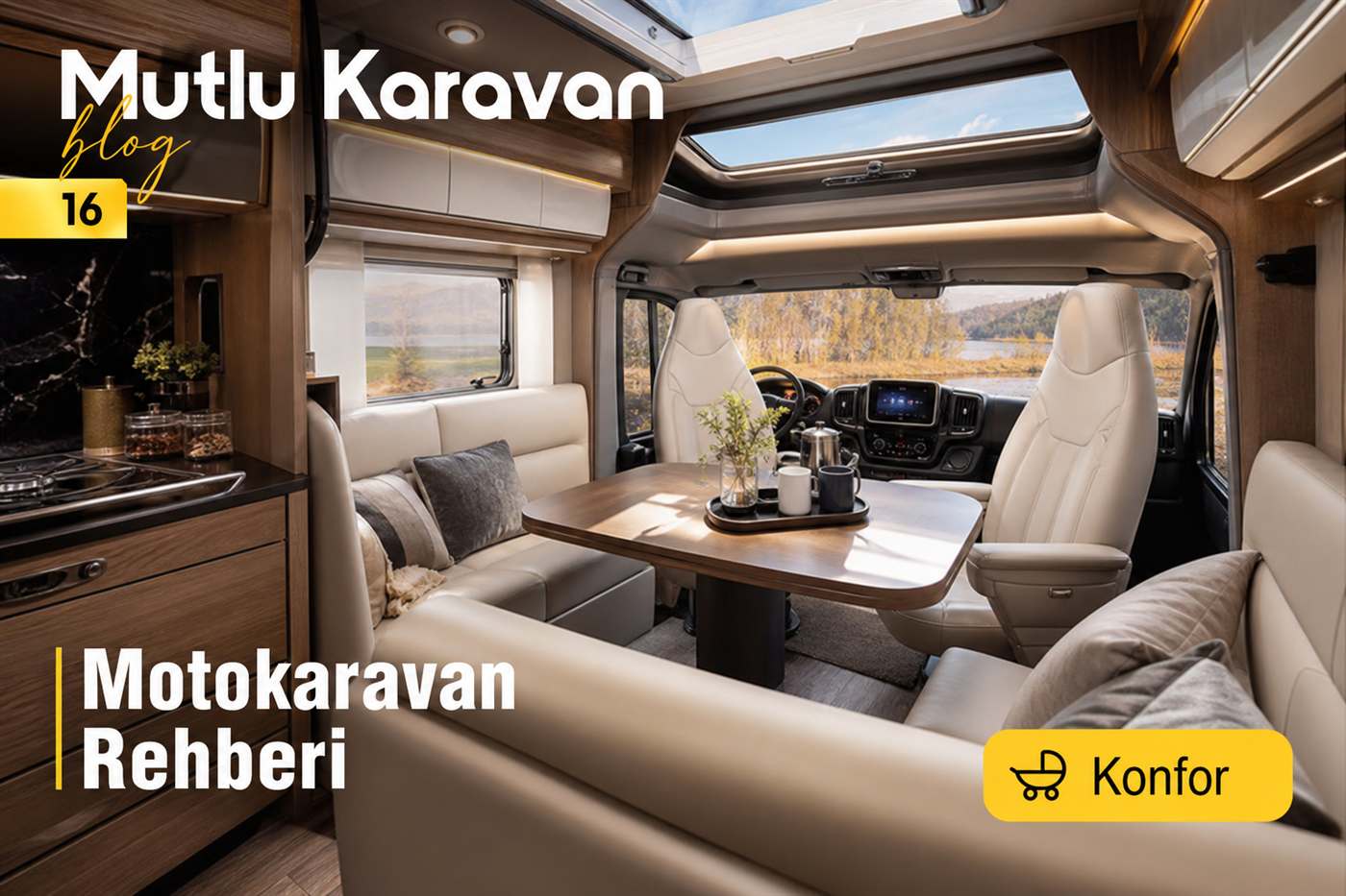 Motokaravan Kiralama Rehberi — karavan iç mekân ve konfor donanımı