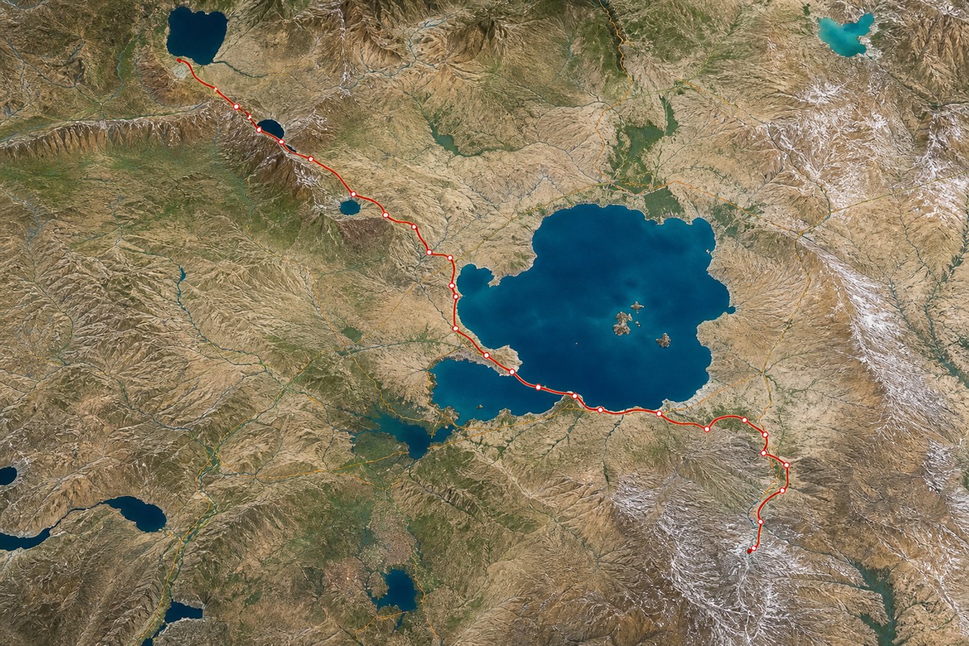 Doğu Anadolu Karavan Turu — güzergâh haritası ve karavan tatil planı