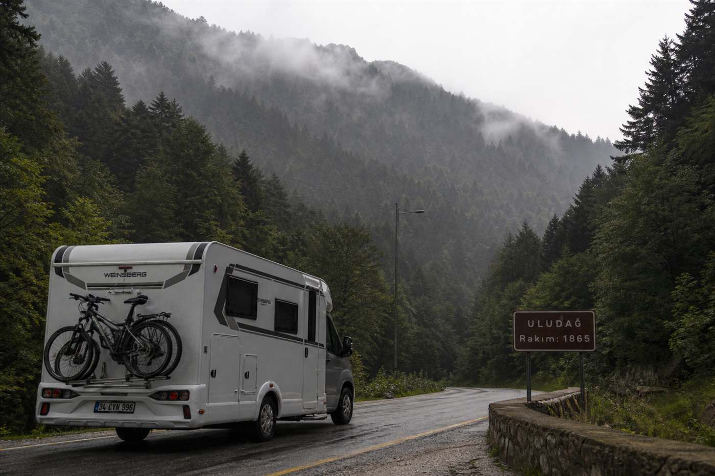 Bursa Uludağ karavan tatili motokaravan gezisi