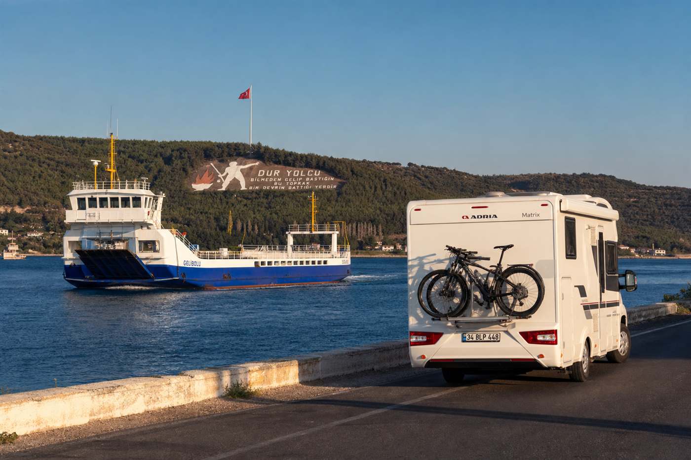 Çanakkale gezisi karavan motokaravan tatili