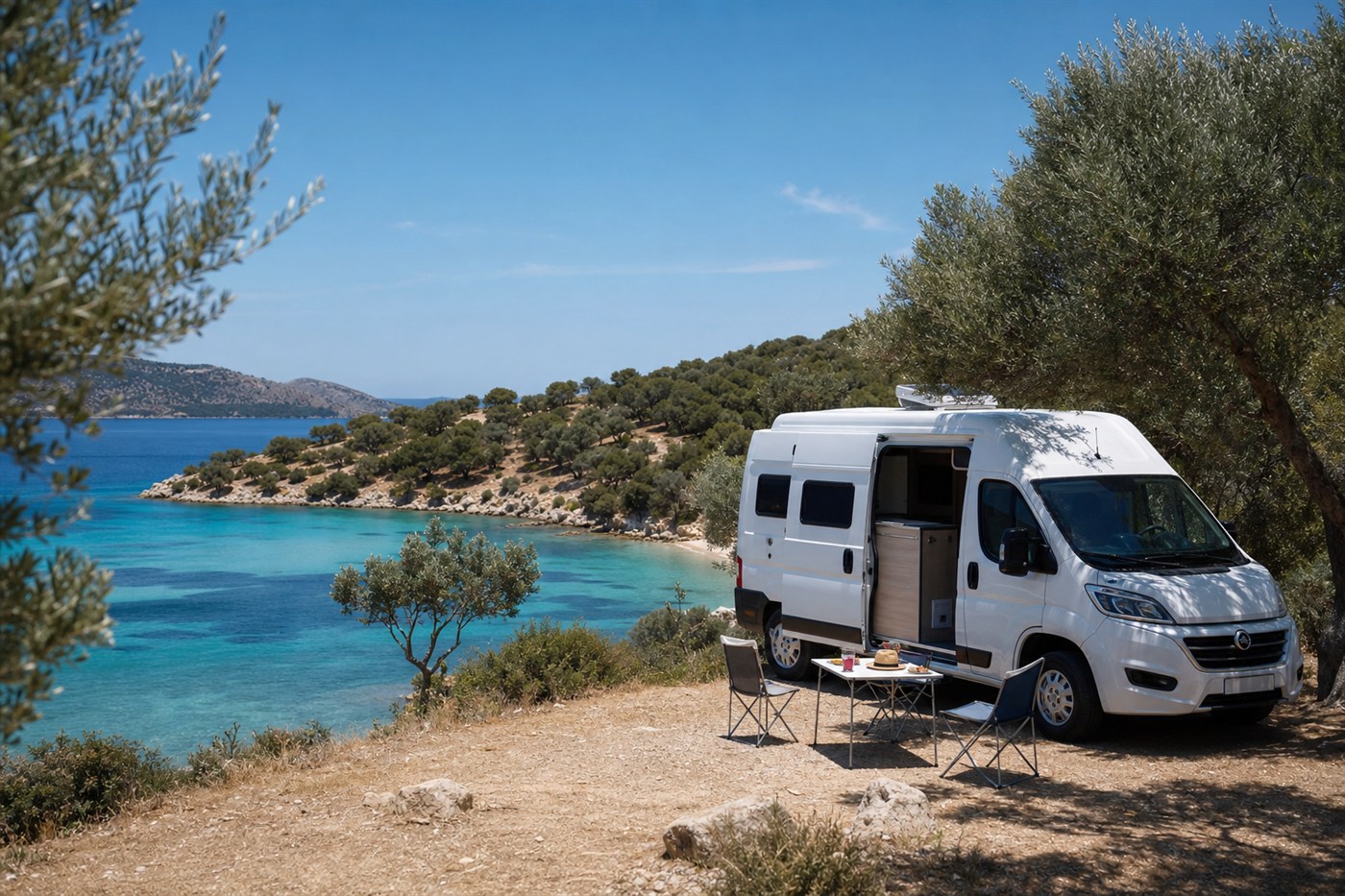 Ege karavan tatili İstanbul çıkışlı motokaravan