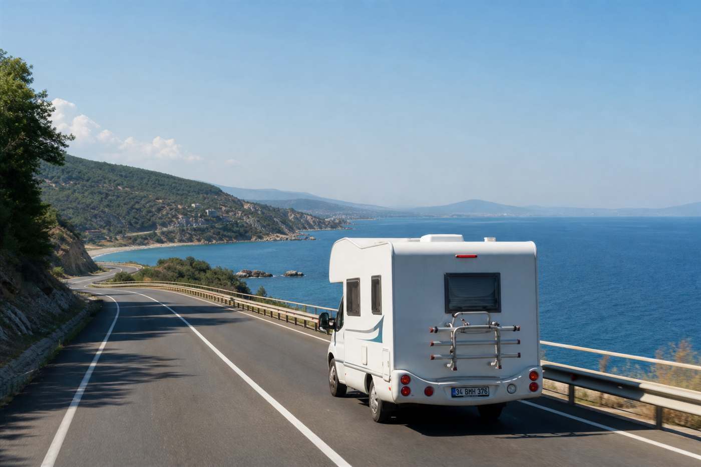 İstanbul sahil karavan rotası motokaravan gezisi
