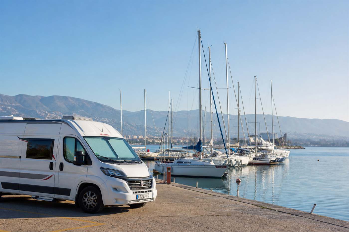 İzmit Körfez karavan sahil gezisi motokaravan