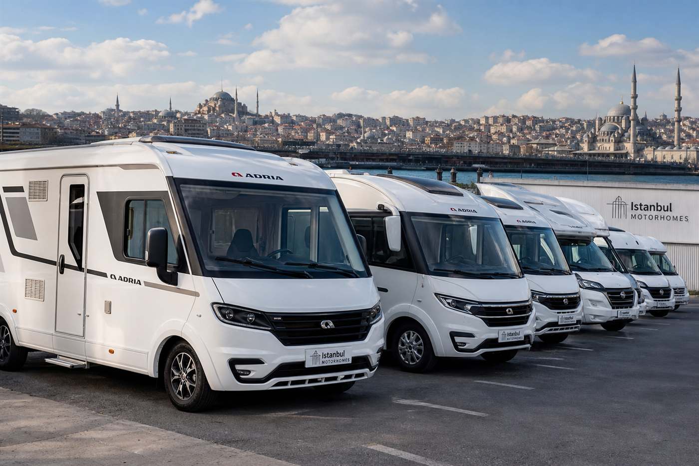 İstanbul karavan filosu teslim noktası motokaravan
