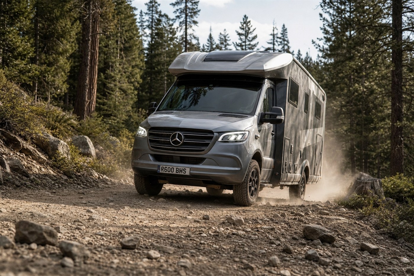 Off-road karavan macera motokaravan tatili