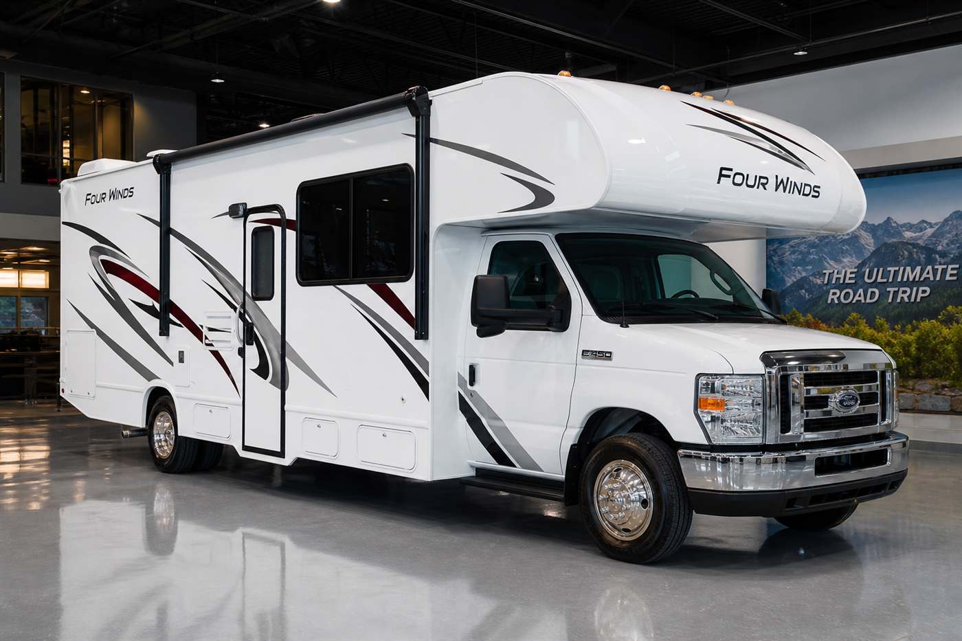 Premium motokaravan dış görünüm lüks karavan kiralama