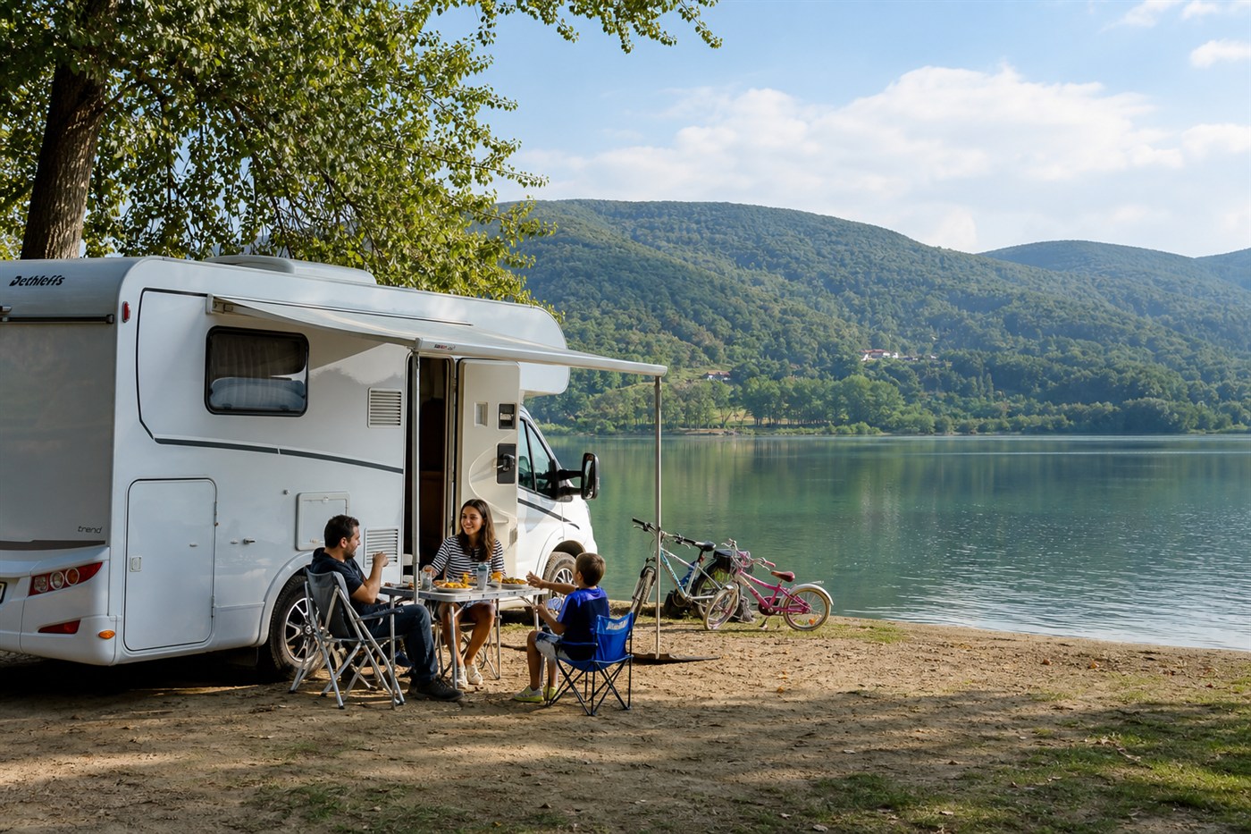 Sapanca Gölü karavan kamp İstanbul yakın tatil