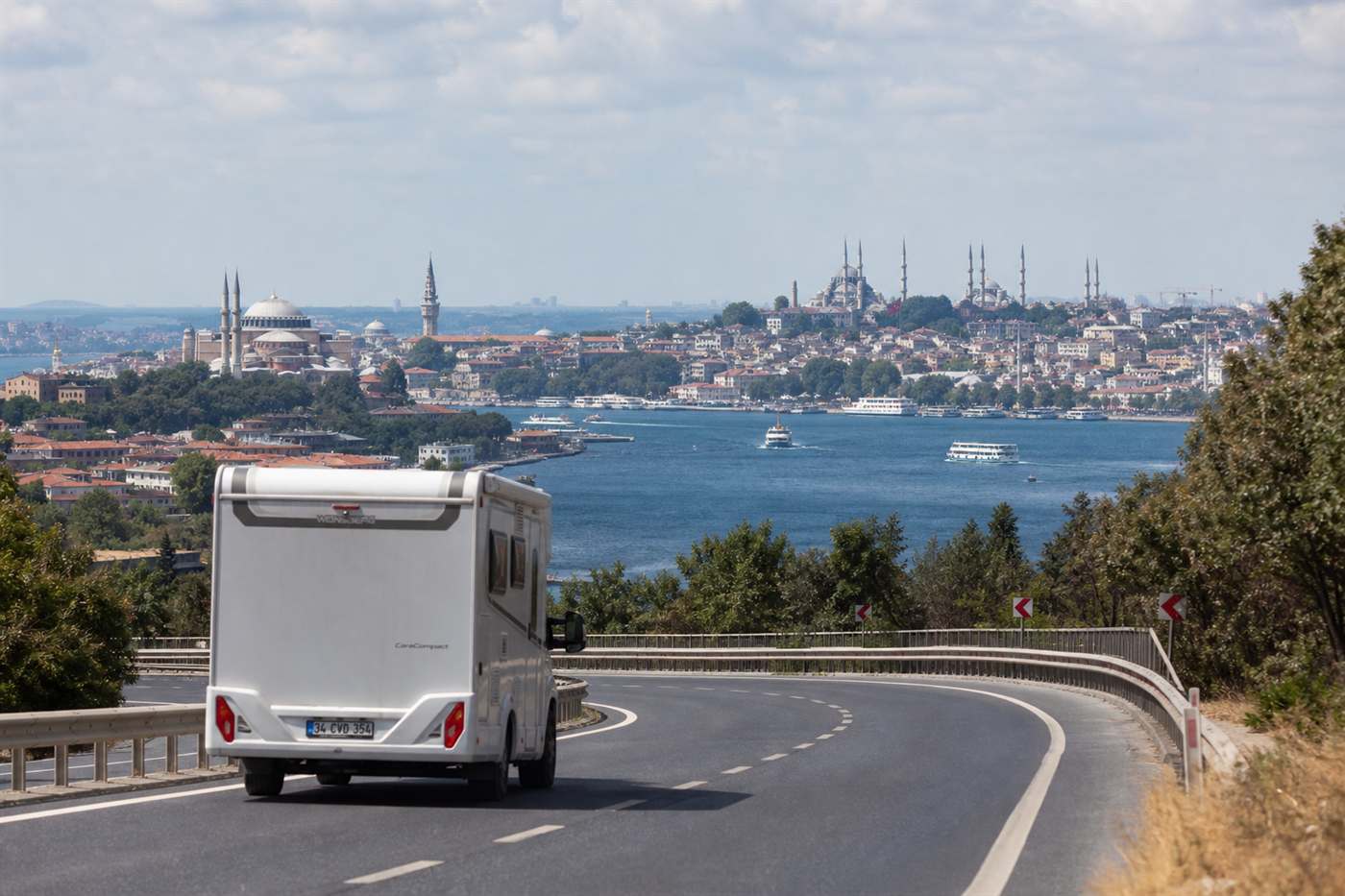Tarihi Yarımada karavan gezisi İstanbul motokaravan